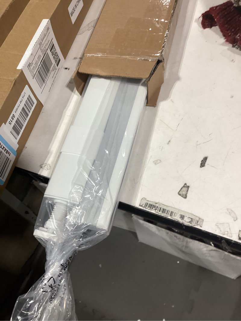 Condition photo showing Good Condition for LazBlinds No Tools No Drill Cordless Cellular Shades, Blackout Light Blocking Honeycomb Shades for Home, Thermal Insulation Blinds for Windows, 24" W x 36" H, White Blackout-white 24" W x 36" H