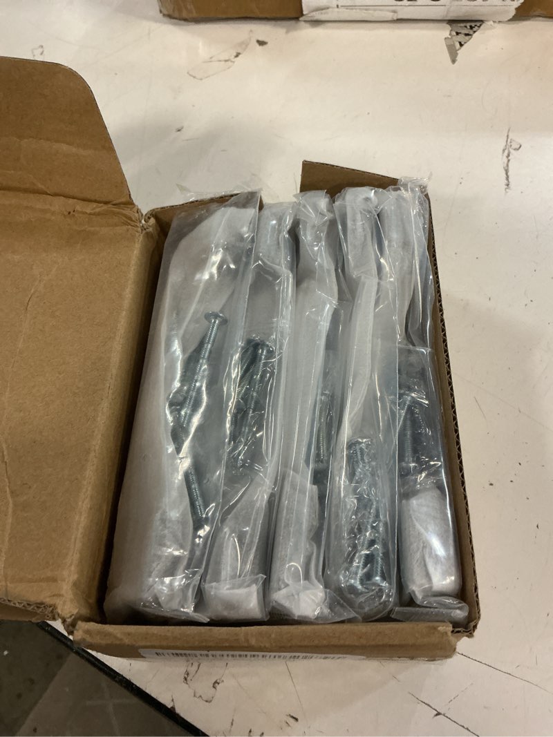 Condition photo showing New/Like New for alzassbg 10 pack matte black cabinet pulls, 5 inch(128mm) hole centers kitchen cabinet handles for cabinets and drawers al3061mb 5" hole center matte black 10