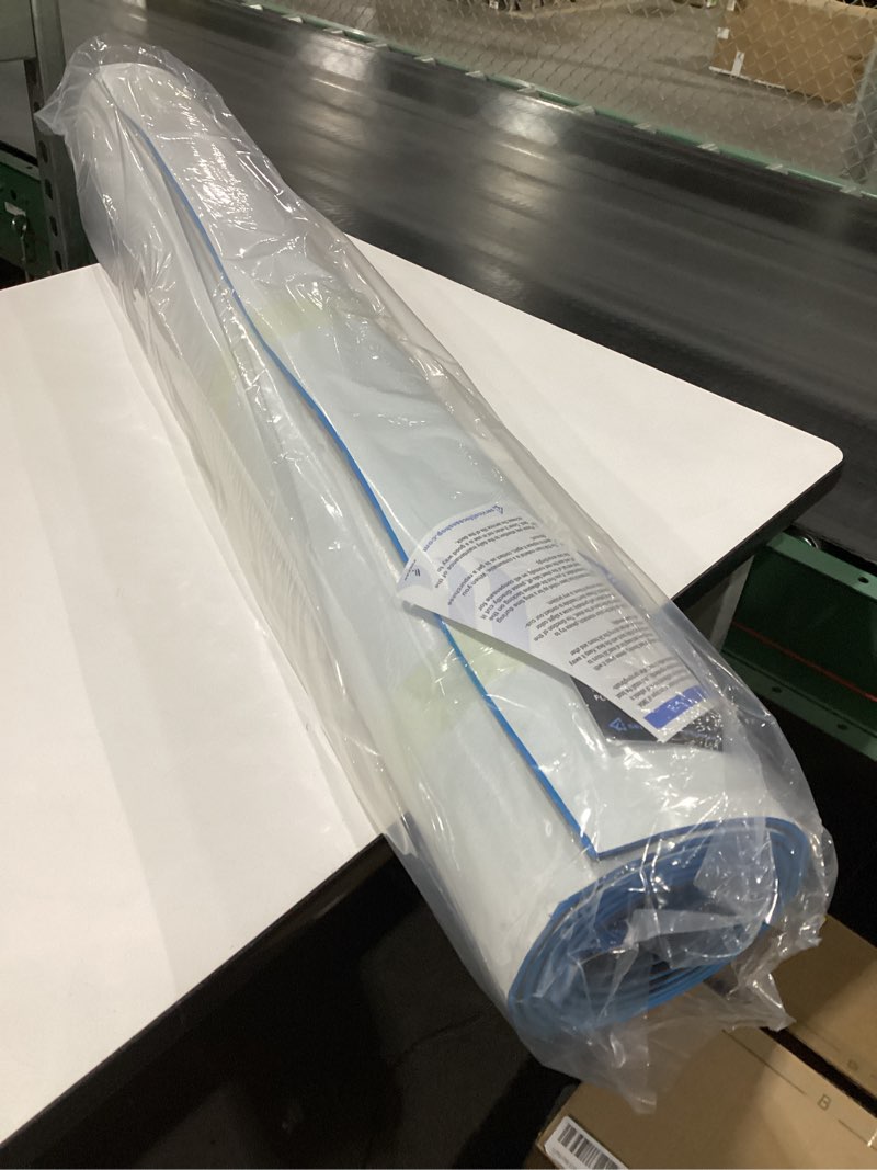 Condition photo showing New/Like New for FOCEAN Boat Flooring EVA Foam Boat Decking, Self-Adhesive Non-Slip Marine Carpet for Jon Bass Pontoon Boats Motorboat RV Yacht Kayak Surfboard Floor Dark Grey With Blue Lines 94.5"L x 47.2"W x 0.23"Th