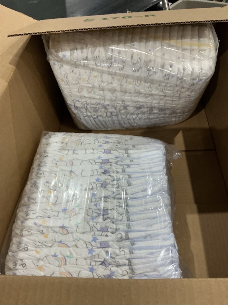 Condition photo showing Good Condition for (2 packs)huggies overnites size 5 overnight diapers (27+ lbs), 50 ct, packaging may vary size 5 50