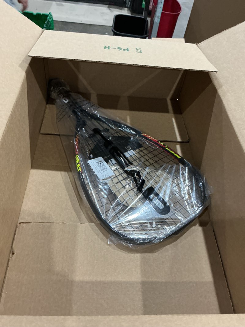 head cps heat racquetball racquet – pre-strung beginner racquet with cps power technology, lightweight frame, damp plus vibration control