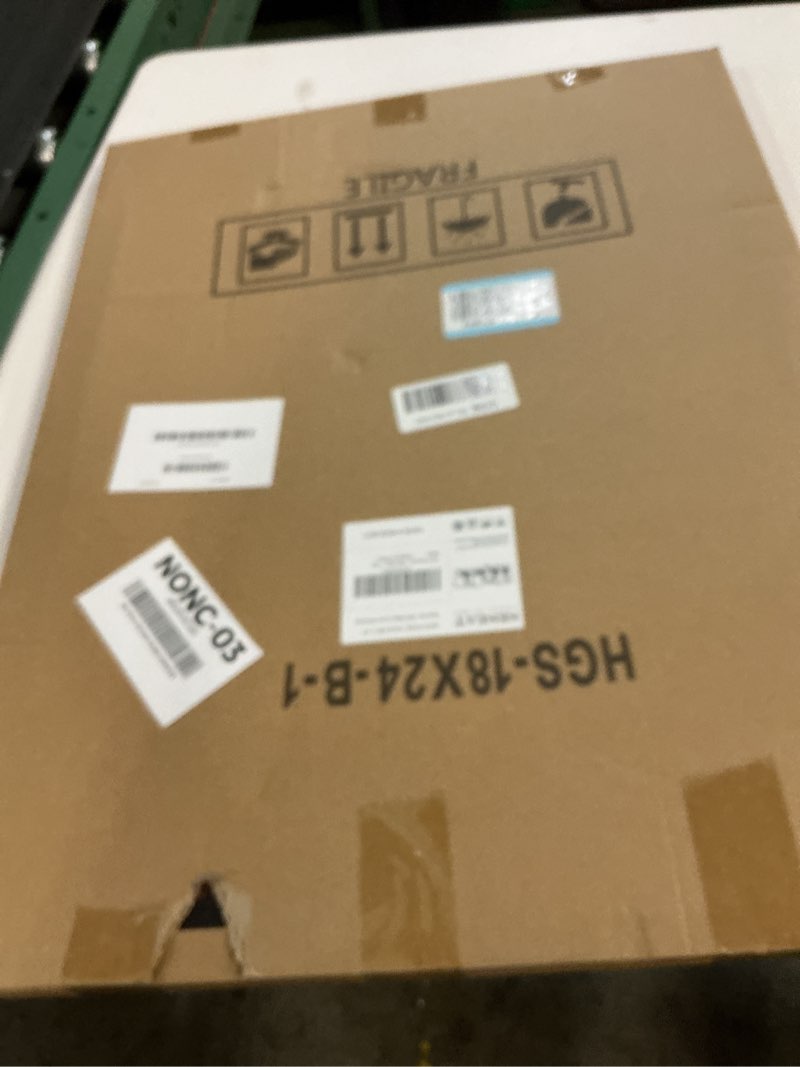 Condition photo showing New/Like New for SESEAT 18x24 Frame Black, Display Pictures18x24 without Mat, Photo Frames Wall Gallery, 1 Pack Black 18x24