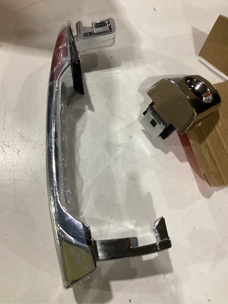 Condition photo showing As Is for a-premium front driver side exterior door handle with keyhole compatible with chevrolet equinox, malibu, traverse & gmc terrain, acadia limited & buick enclave & pontiac g6 & saturn aura, outlook