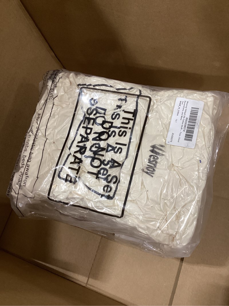 Condition photo showing New/Like New for Wesnoy 1000g/2.2lb Cotton Stuffing for Stuffed Animals Soft Pillow, Natural Cotton Fiber Filling Batting, for Toys, Cloud Decorations, and More