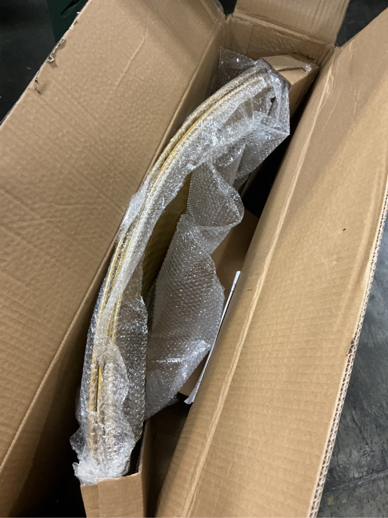 Condition photo showing Good Condition for Glitzhome Adjustable Hammered Metal Christmas Tree Collar Decorations, 40.5" D, Gold, Large (GH31066)