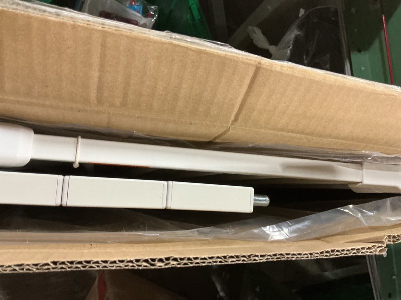 Condition photo showing New/Like New for BABELIO 36" Tall Dog Gate PressGuard C5, 26-40" Wide Auto Close Baby Gate, Pressure Mounted Metal Pet Gate, Easy Install No Drilling, No Tools Needed, with Wall Protectors and Extension Kits, White White 36"Tall 26"-40" Wide