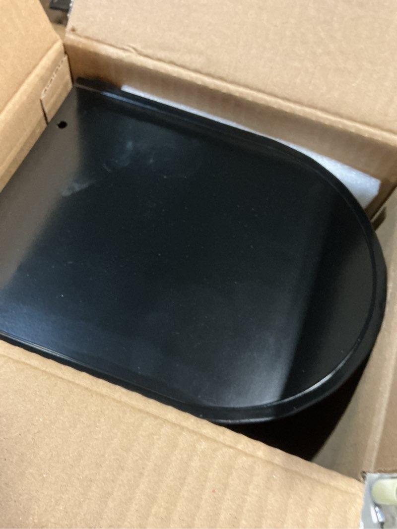 Condition photo showing New/Like New for Mailboxes for Outside, Galvanized Steel Medium Black Metal Mailbox, 20 x 8.7 x 6.7 Inches