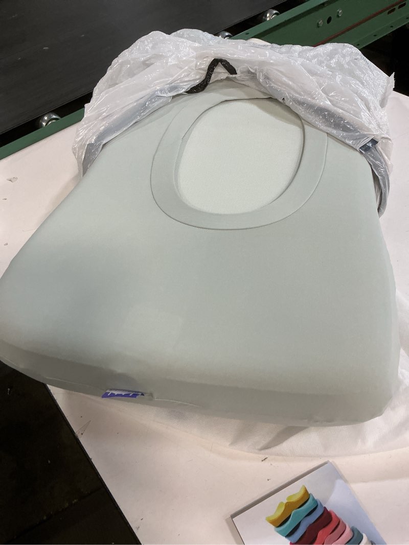 Condition photo showing Good Condition for C CUSHION LAB Deep Sleep Pillow, Patented Ergonomic Contour Design for Side & Back Sleepers, Orthopedic Cervical Shape Gently Cradles Head & Provides Neck Support & Shoulder Pain Relief - Calm Grey