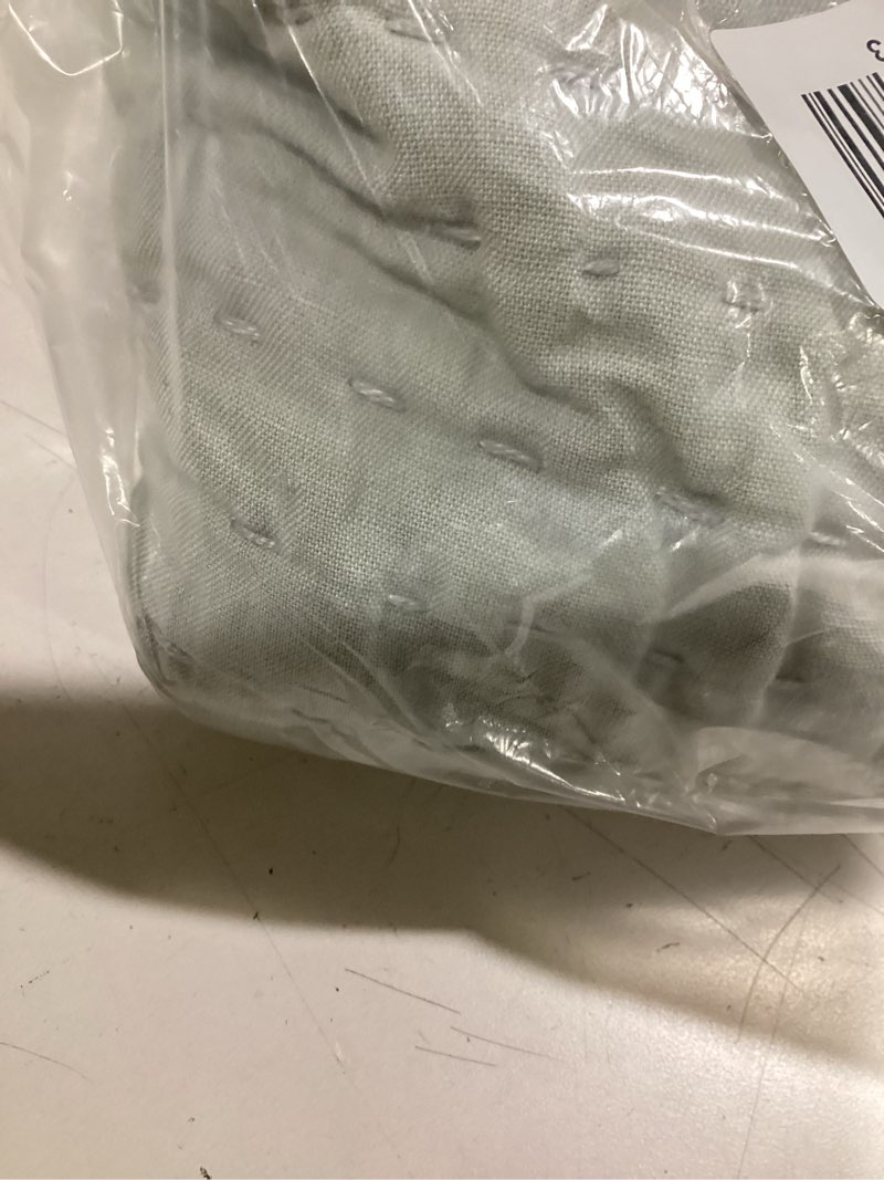 Condition photo showing Good Condition for sage green pillow case quince 