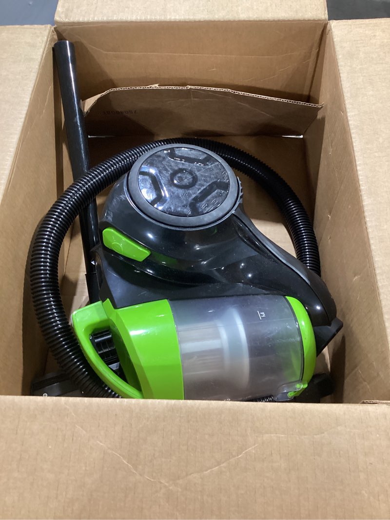 Condition photo showing Good Condition for Bissell 2156A Zing Canister Bagless Vacuum Zing Canister Lime