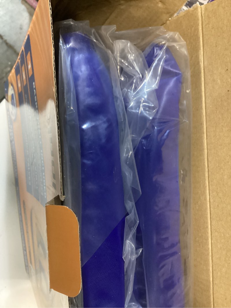 Condition photo showing New/Like New for Swimming Pool Basketball Hoop Set by Hoop Shark - Orange/Blue - Inflatable Hoop with Ball - Perfect for Competitive Water Play and Trick Shots - Ultimate Summer Toy Blue,orange