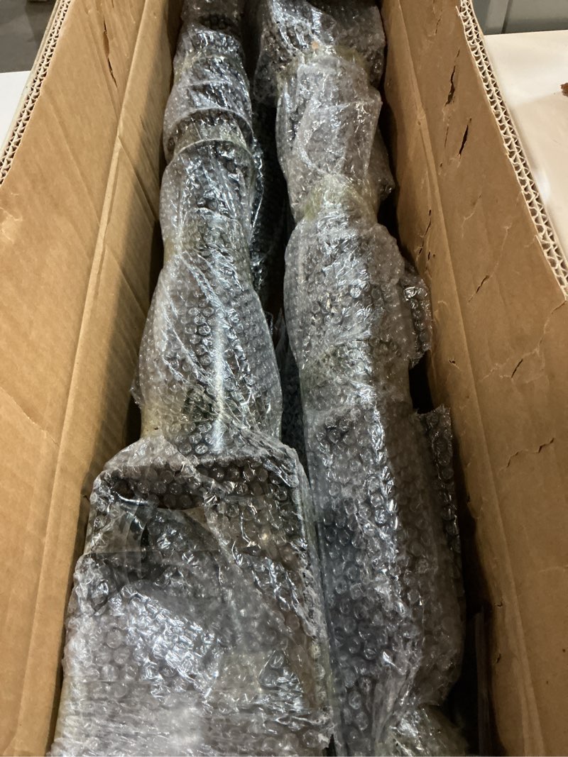 Condition photo showing New/Like New for 4pcs no dig ground screw anchor, u shaped post stake for 4x4 wood posts, includes lag bolts & 27" rebar, for fence posts anchor mailbox posts