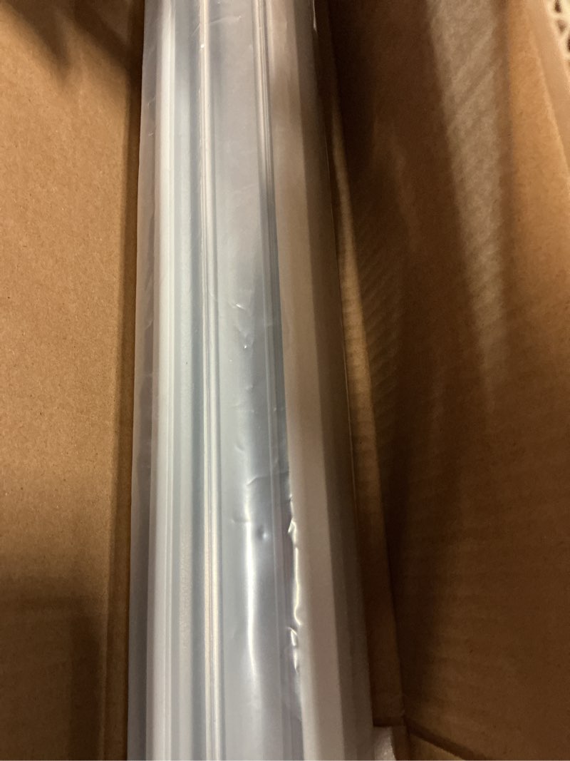 Condition photo showing Good Condition for allesin zen no drill blinds for windows blackout cordless cellular shades honeycomb blinds pull down, free stop easy install for home and office, blackout, white, 24" w x 36" h