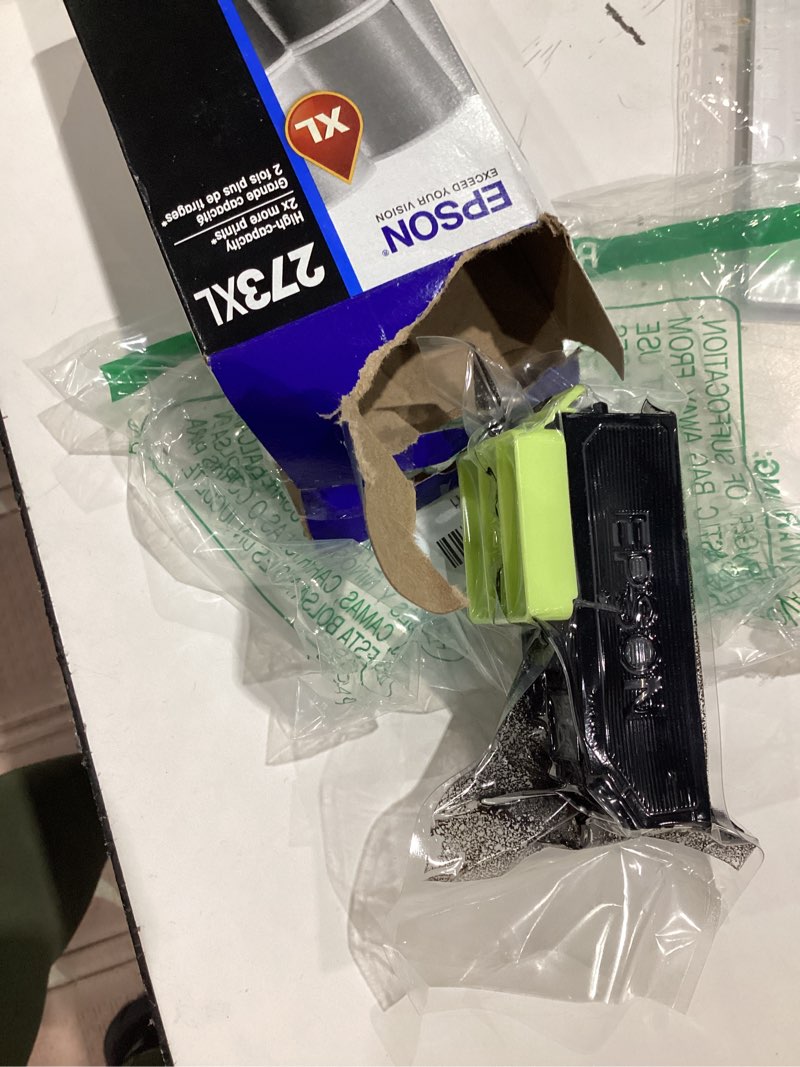 Condition photo showing Good Condition for epson 273 claria ink high capacity (t273xl020-s) works with expression premium xp-520, 600, 610, 620, 800, 810, 820 black 1 pack