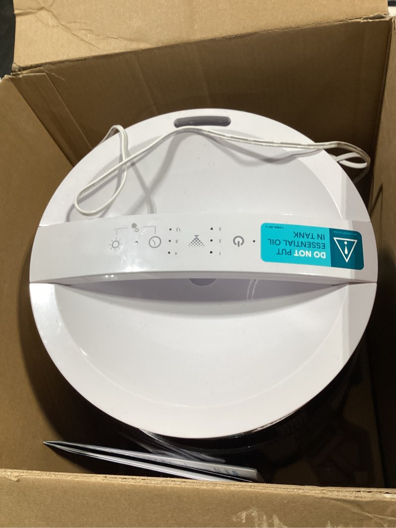 Condition photo showing New/Like New for Homedics Total Comfort UV-C Ultrasonic Room Humidifier  .97 Gallon  Coverage area: 278 ft