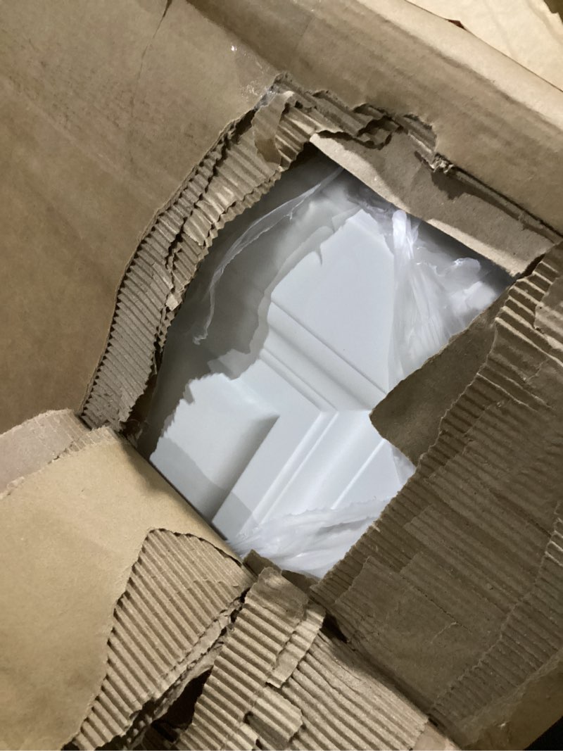 Condition photo showing Good Condition for art3d 12-pack drop ceiling tiles 2x4 ft, pvc decorative ceiling covering panels for basement kitchen bathroom, 24x48 inch, cover 96 sq. ft, smooth white smooth white 24x48 inch