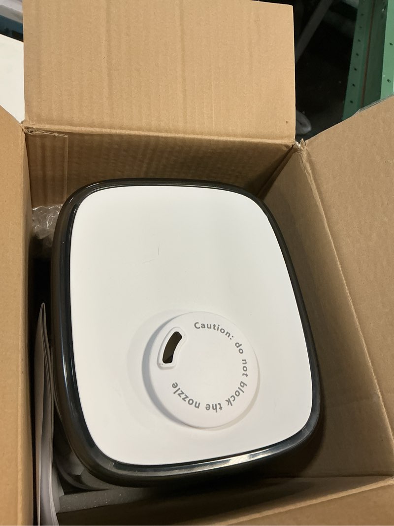 Condition photo showing As Is for BOXING Warm and Cool Mist Humidifiers for Bedroom Large Room Home,Air Humidifier with Remote,Top Fill Ultrasonic Diffuser Humidifier with humidistat,Quiet Sleep,Timer,Auto Shutoff,BPA-Free,Filter,4.5L