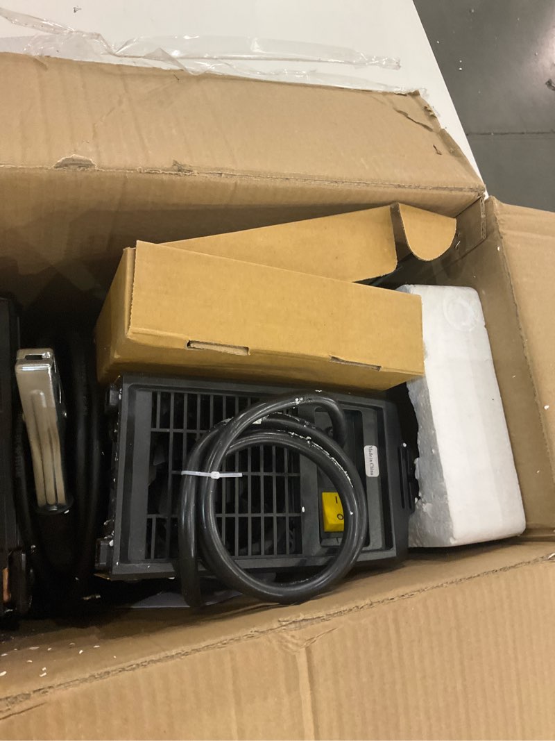 Condition photo showing As Is for Mini Stick Welder, 135Amp ARC/Lift TIG Welding Machine with Synergic Control, IGBT Inverter Digital Display 110V Portable MMA Welder Machine with Hot Start, Arc force and Anti-Stick