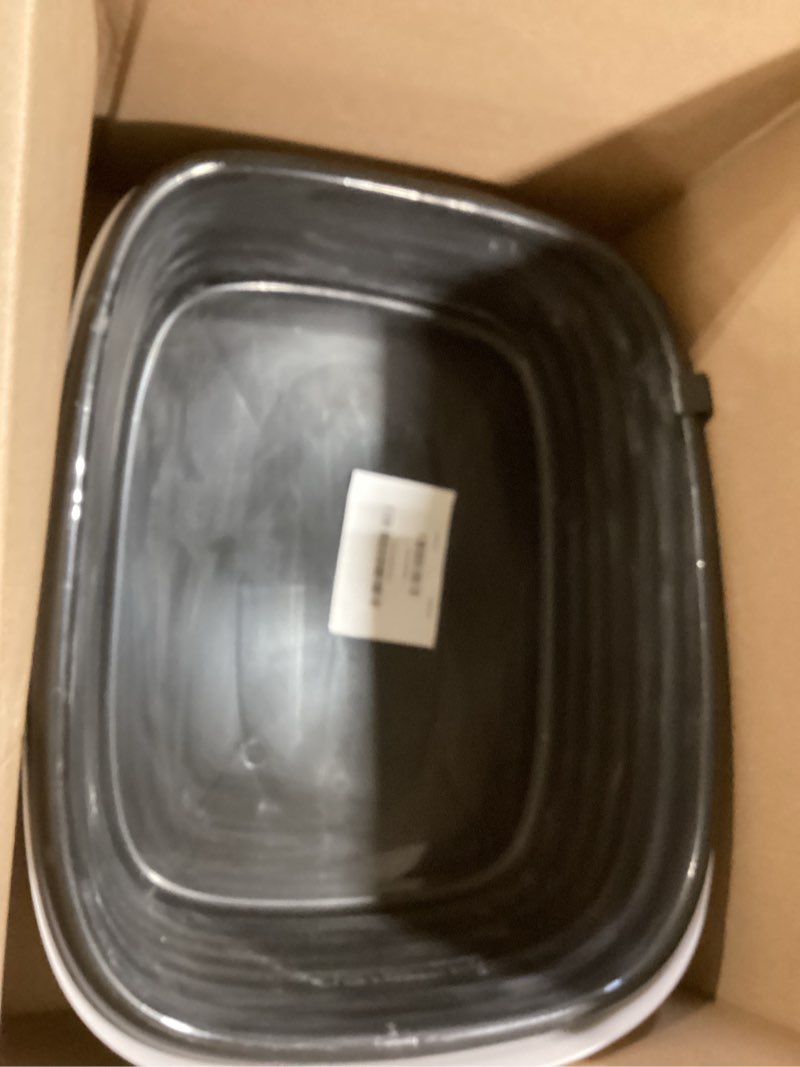 Condition photo showing Good Condition for classic plus sifting litter box large - large cat litter pan with intelligent sifting system for hygiene, savings & comfort - durable, easy clean design for happy cats (black)