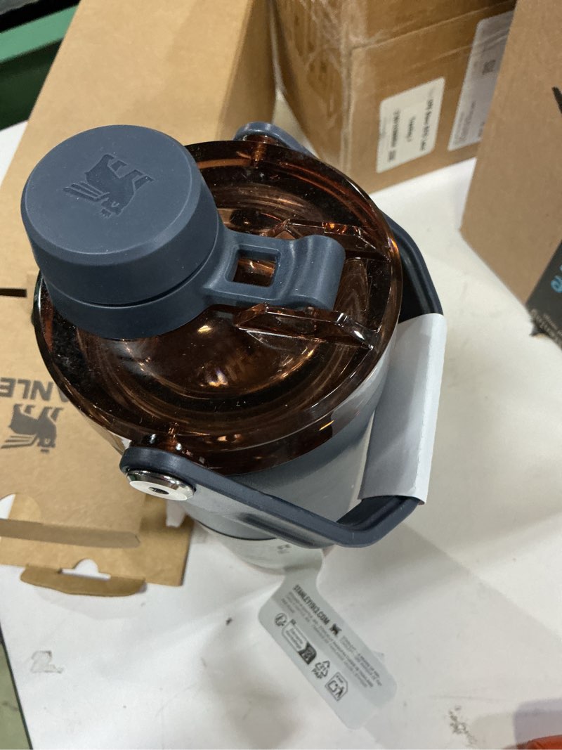 Condition photo showing Good Condition for STANLEY Vitalize Shaker Bottle 20 oz | Leakproof Insulated Stainless Steel Shaker Cup | Base Storage and Twist On Fast Flow Lid | Protein Shakes and Pre Workout Powder | BPA-Free | Twilight Twilight 20 oz