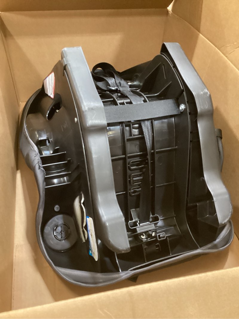 Condition photo showing As Is for safety 1st grow and go all-in-one slim convertible car seat, rear facing, 5-40 lbs, forward facing (30–65 lbs), high back booster seat 40-100 pounds, black phantom black phantom original