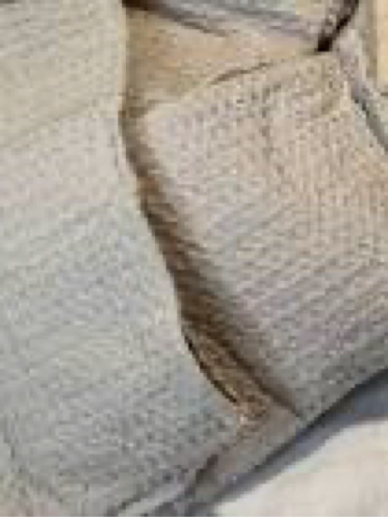 Luxe honey comb Duvet cover set king Sand (3 psc)
