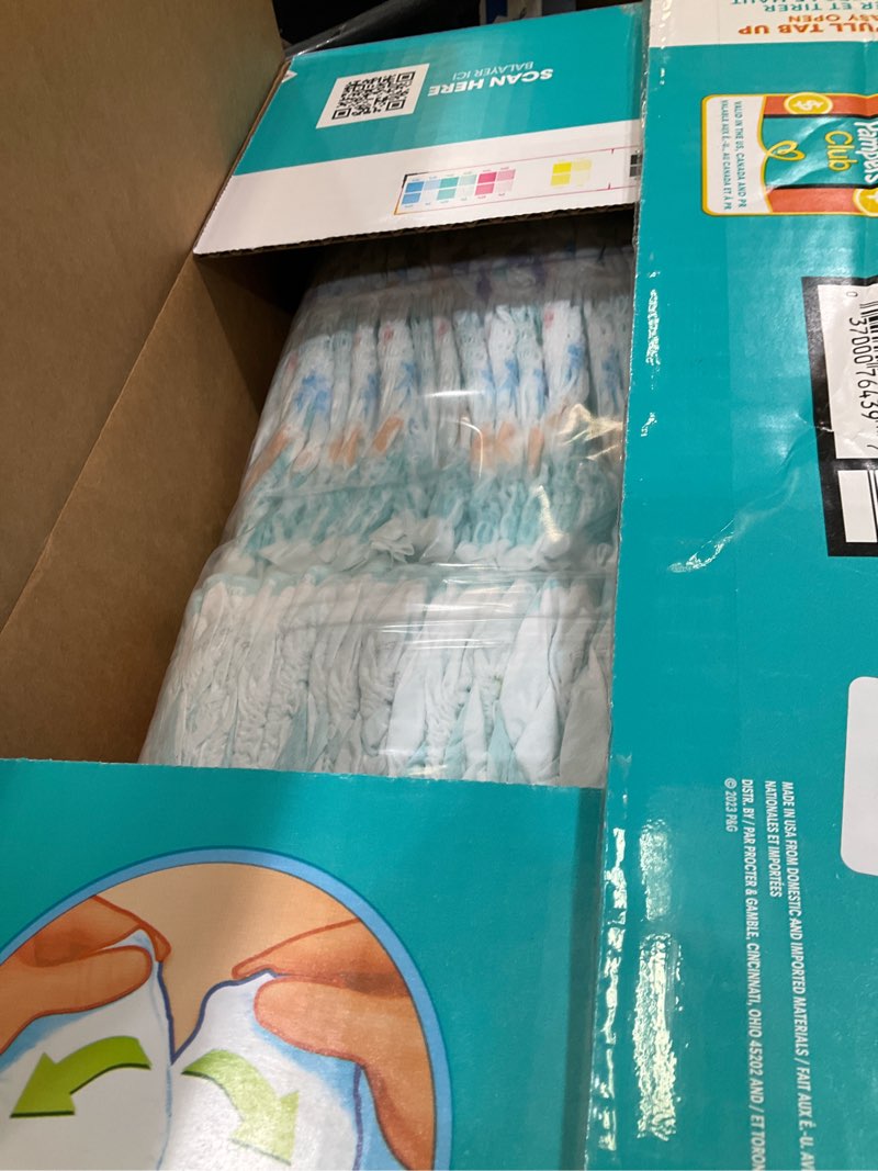 Condition photo showing New/Like New for pampers training pants - easy ups boys & girls bluey - size 3t-4t, 124 count, children's potty underwear (packaging may vary) 3t-4t 124