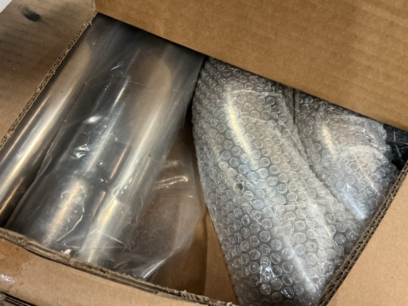 Condition photo showing Good Condition for 2.5 inch diy custom mandrel exhaust pipe tube pipe, 48 straight pipe,2.5'' od & bend pipe(45/90/180 degree) kit, industrial pipes,t304 stainless steel, universal fit-8pcs, silver