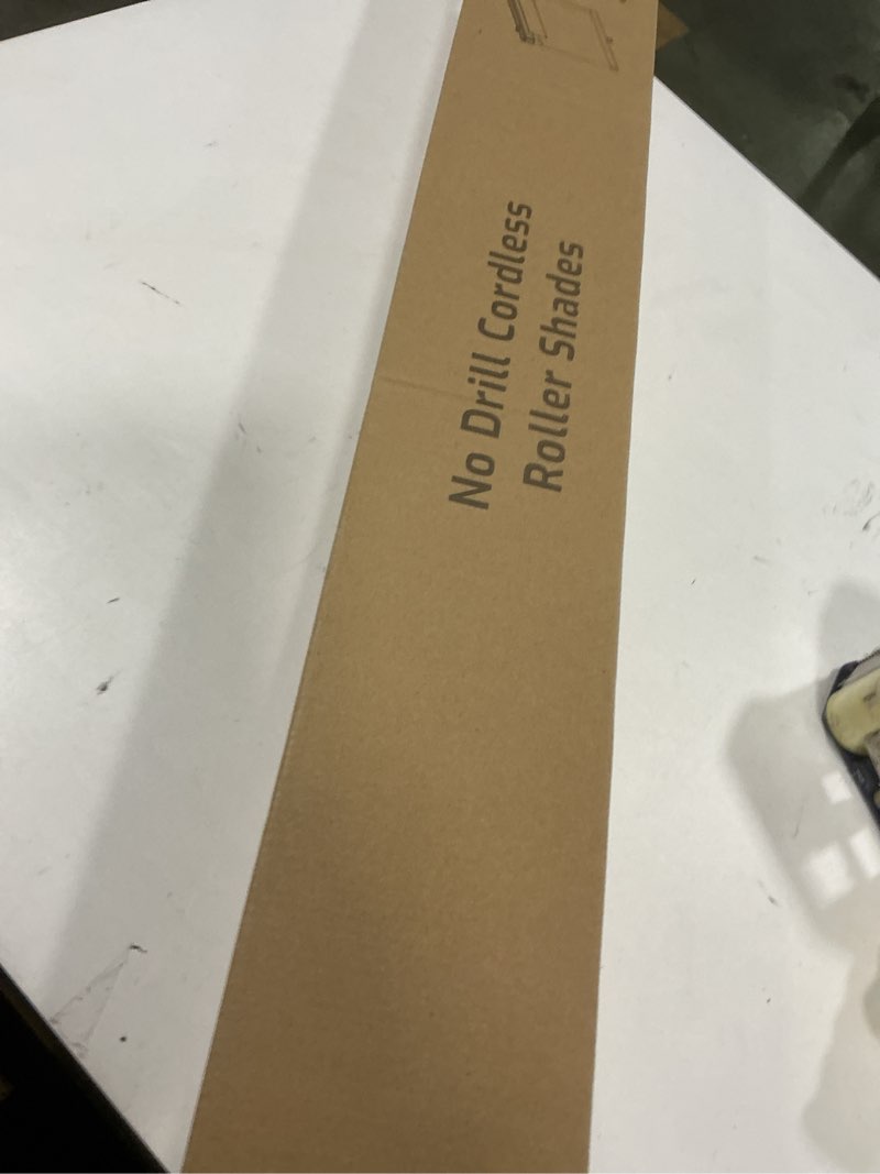 Condition photo showing New/Like New for Grandekor No Drill Blackout Roller Shades, Cordless Free-Stop Shades for Windows, UV Protection & Th