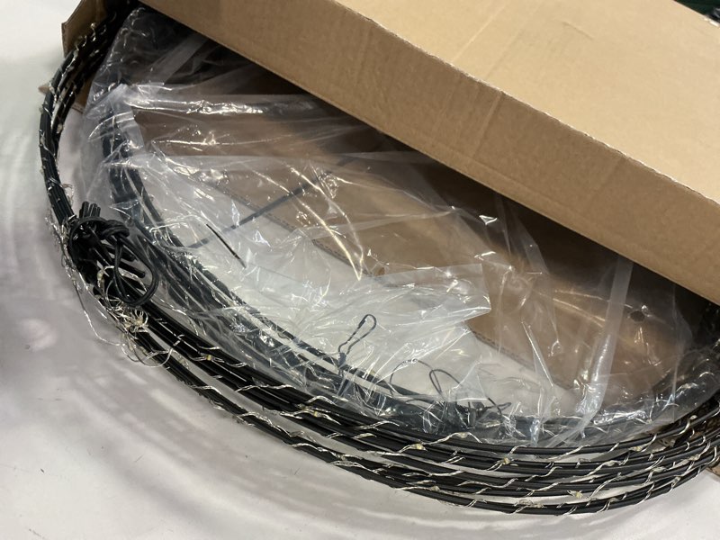 Condition photo showing Good Condition for Joomer 2 Pack Christmas Big Ball Lights, 20IN & 18IN Foldable Metal Sphere Lights Waterproof with Timer, Plug-in Hanging Tree Globe Light for Christmas Decorations-Warm White (Non-connectable) Warm White Plugin (20in+18in)