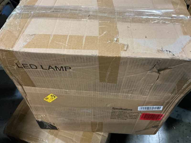 Condition photo showing Good Condition for 480v 450w led parking lot light, 63000lm(140lm/w) led shoebox street light, 5000k dimmable commercial outdoor lighting fixture with slip fitter mount, ip65 waterproof 277-480v ac ul&dlc listed 277-480 volts(ac)
