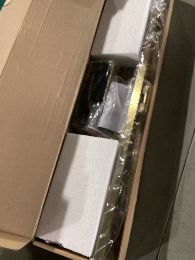 Condition photo showing New/Like New for Wireless Picture Lights for Wall Battery Operated, Brass Art Lighting for Paintings Rechargeable Gallery lights with Remote and Timer 3CCT Dimmable Painting Lights for Artwork Portrait 23.6 inch Battery Operated Brass 23.6 Inch