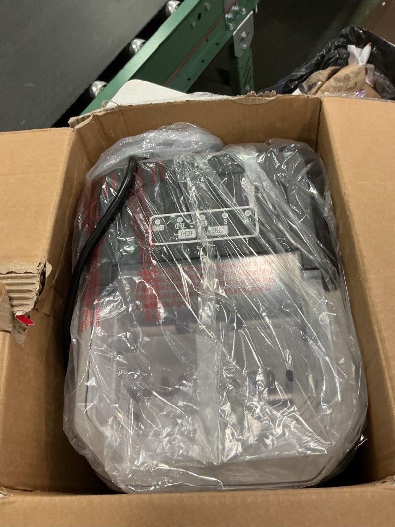 Condition photo showing As Is for Frigidaire 26 Lbs per Day Portable Compact Maker, Ice Making Machine, Stainless, Medium