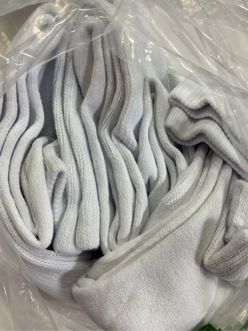 Condition photo showing As Is for 6 pairs diabetic knee high socks for men, over the calf, premium cotton comfortable fit.