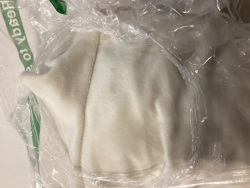 Condition photo showing Good Condition for h.versailtex ottoman covers slipcover rectangle real velvet plush 1 piece form fit stretch folding storage covers ottoman slipcovers removable footrest covers elastic bottom washable(x-large, ivory) x-large ivory