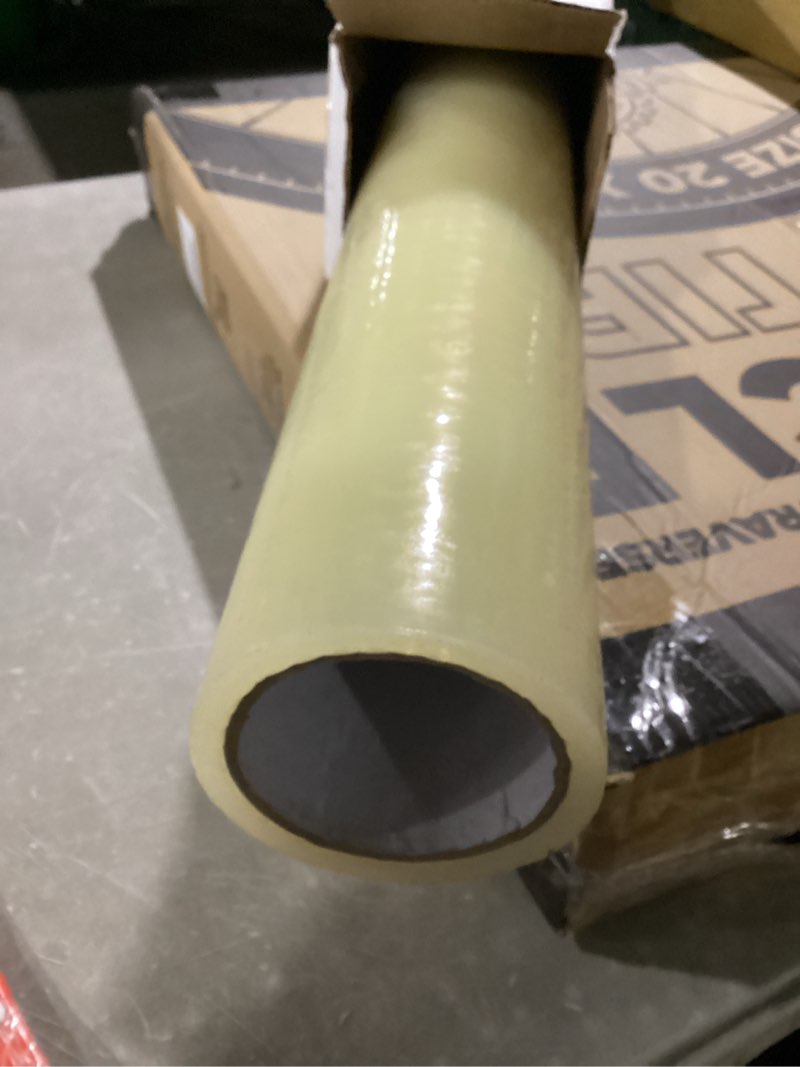 Condition photo showing Good Condition for tapemanblue carpet protection film 24" x 200' roll, self adhesive plastic carpet protector film with clean removal & easy unwind, durable protection tape to shield your surface from dirt and spills