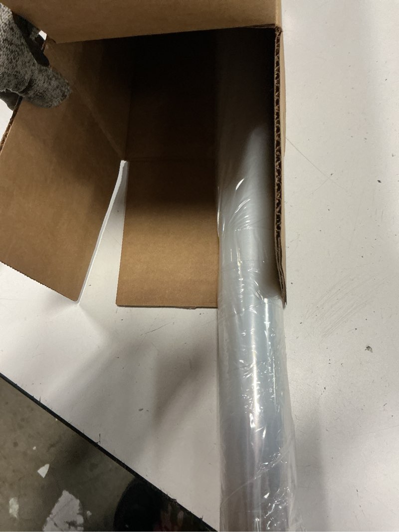 Condition photo showing As Is for thermwell v8425 84" x 25' shrink wind film window shrink kit 84" x 25' 84in x 25ft