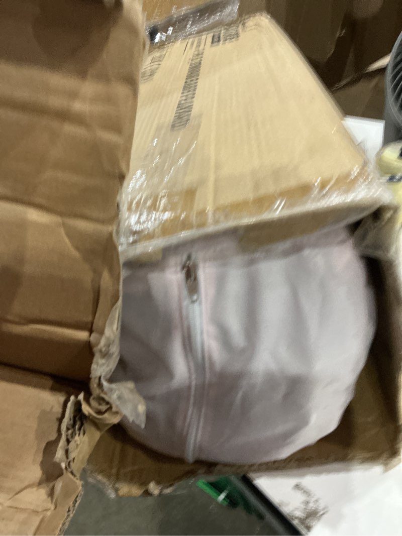 Condition photo showing New/Like New for baby playpen portable, pre-assembled play pen 71x79 large foldable playpen for babies and toddlers, sturdy and safe toddler play yard indoor outdoor with carry bag, pink 71x79x27in pink