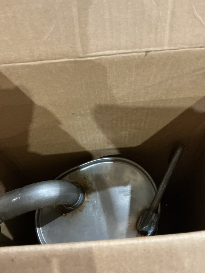 Condition photo showing As Is for walker quiet-flow ss 21746 direct fit exhaust muffler 2.75" outlet (od) for subaru forester