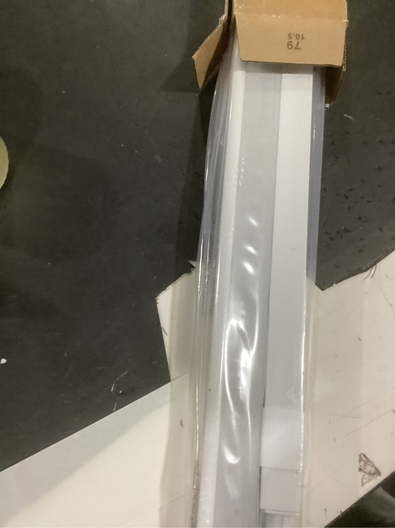 Condition photo showing New/Like New for lazblinds cordless cellular shades, no tools no drill blackout honeycomb shades pleated blinds for windows, 31.5'' w x 48'' h, silver white blackout-silver white 31 1/2'' w x 48'' h