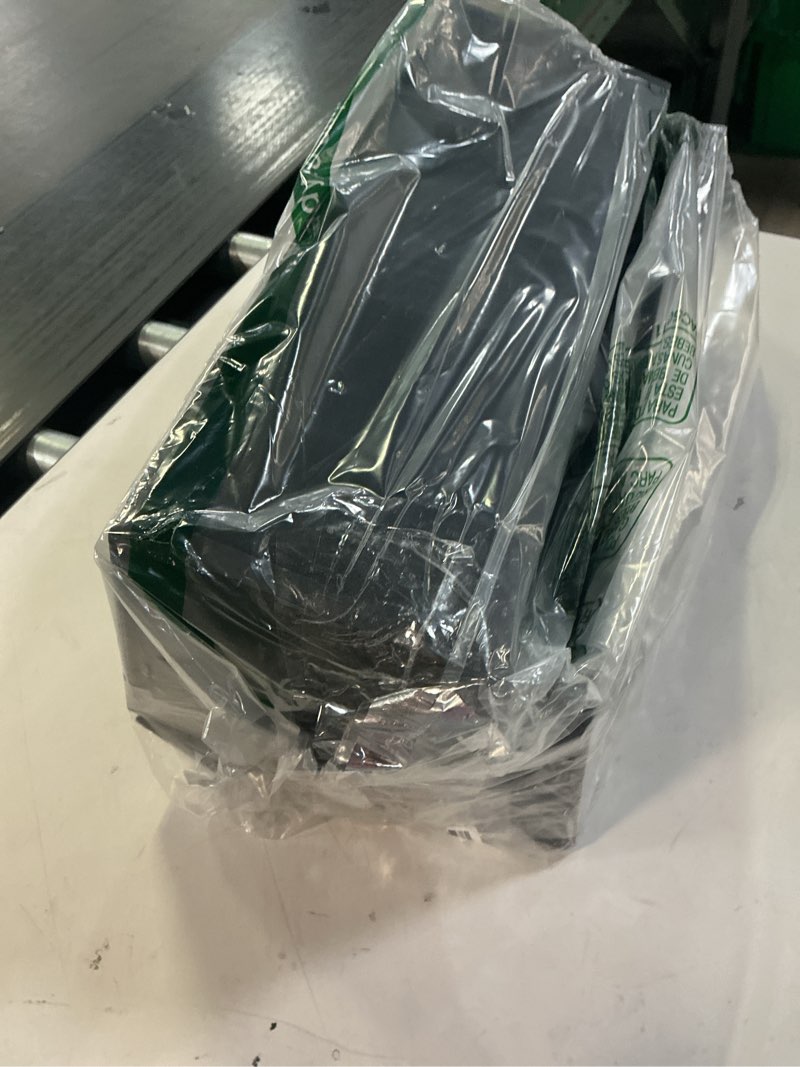 Condition photo showing As Is for 2 Set Wooden CD Storage Box Holder Shelf Cassette Tape Display Racks with Carrying Handles, Organizer Shelf for Movie Cases, DVDs, Each Set Can Store up to 36 Pcs CDs (Black) Black 2