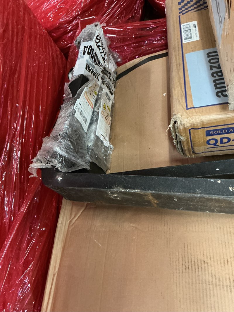 Condition photo showing As Is for (Incomplete) YITAMOTOR 4000lbs Skid Steer Pallet Fork Attachment, 45\" Pallet Fork Frame with 48\" Fork Blades for 
