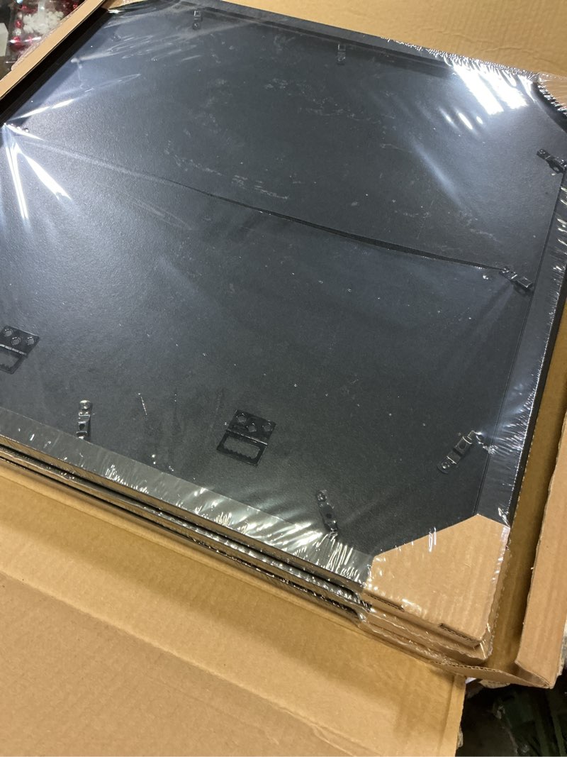 Condition photo showing New/Like New for THREELOVE 20x20 Frame Black, Display Picture 16x16 with mat or 20x20 Without mat, Photo Poster Picture Frame Wall Mounting Home Decor, 3 PCS 20x20 Black-3pcs