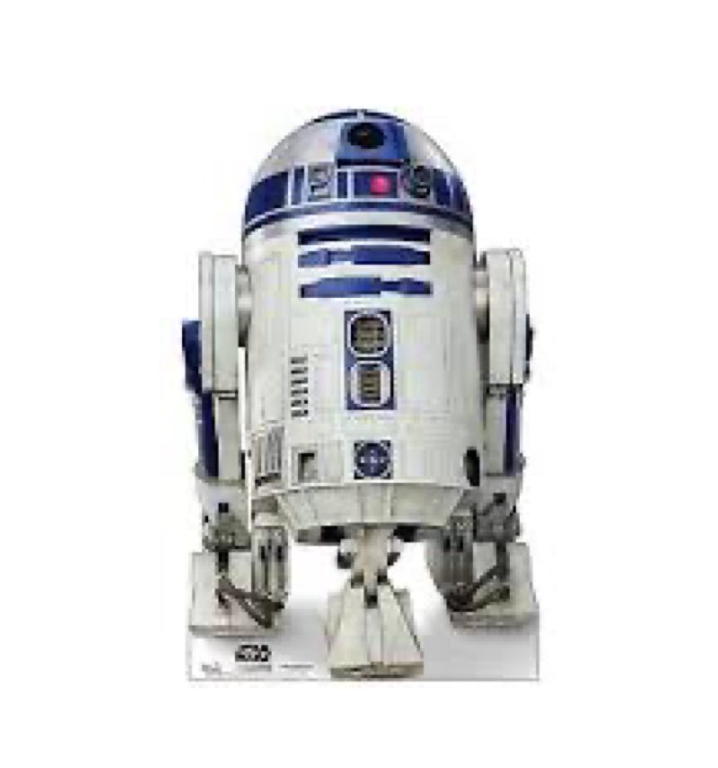 Cardboard People R2-D2 Life Size Cardboard Cutout Standup - Disney Star Wars: The Mandalorian Season