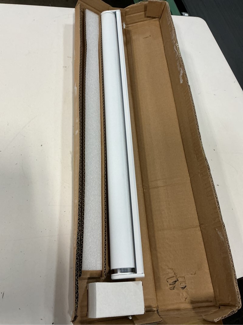 Condition photo showing Good Condition for myshade blackout cordless roller shades, room darkening free-stop roll up blinds for windows, pull down blocking blind for home and office, easy to install, 25.5" w x 72" h, white white 25.5" x 72"