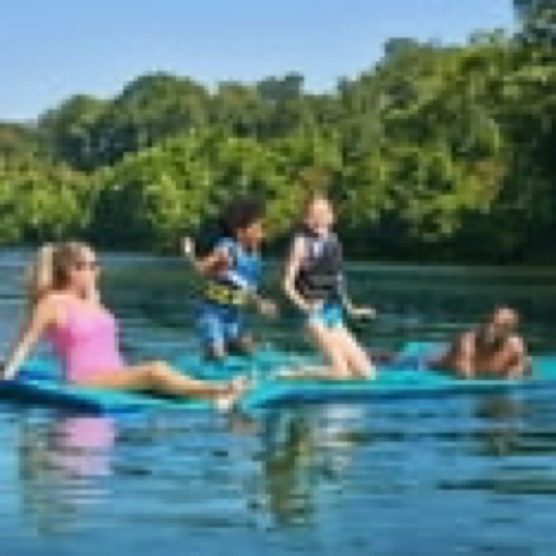 member’s mark foam floating pad, 6' x 15'