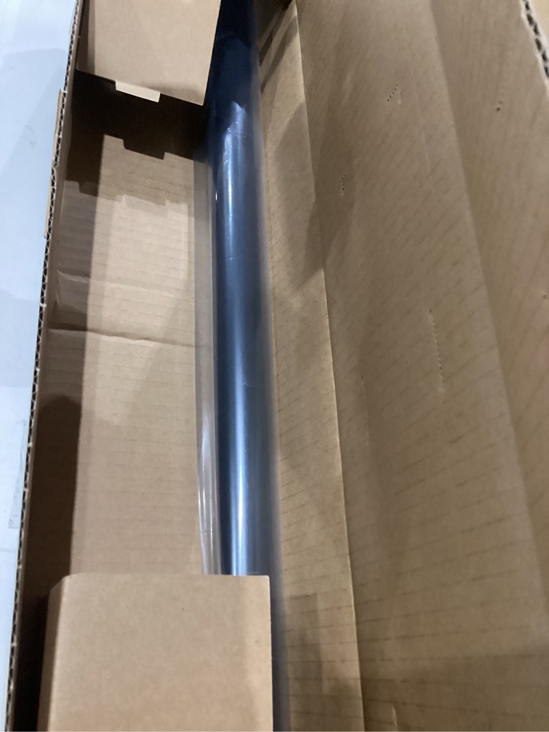 Condition photo showing New/Like New for Ivilon Drapery Treatment Window Curtain Rod - Square Design 1 1/8 Rod. 28 to 48 Inch. Black 28 to 48 in.