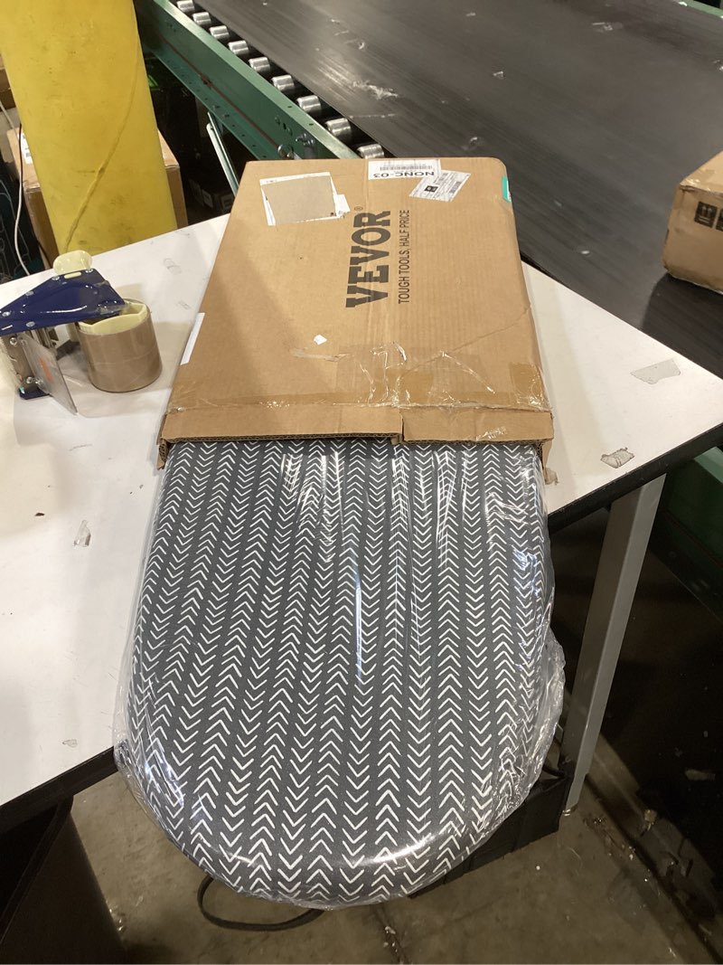 Condition photo showing New/Like New for VEVOR Tabletop Ironing Board 23.4 x 14.4, Small Iron Board with Heat Resistant Cover and 100% Cotton Cover, Mini Ironing Board with 7mm Thickened Needle Cotton Layer for Small Spaces, Travel Use 23.4" x 14.4"