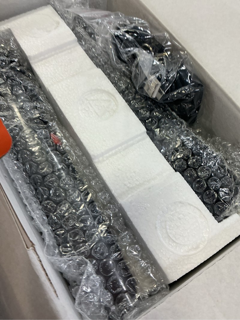 Condition photo showing New/Like New for karaoke machine, portable bluetooth speaker with 2 wireless microphones for adults & kids with lights, karaoke microphone with pa system supports usb/tf/rec/fm/aux for home party home system packages 2 mics