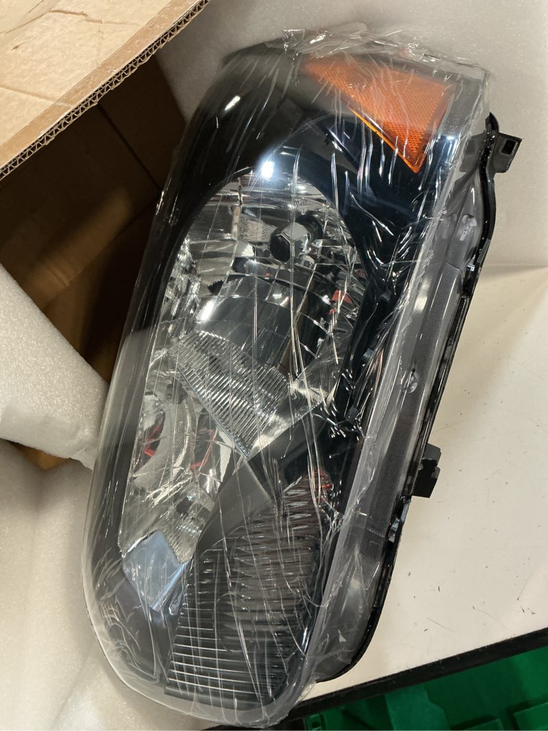 Condition photo showing As Is for 1 pcs right led headlight bulbs for headlights fits